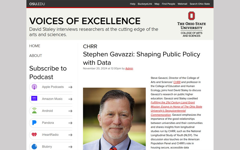 Stephen Gavazzi podcast