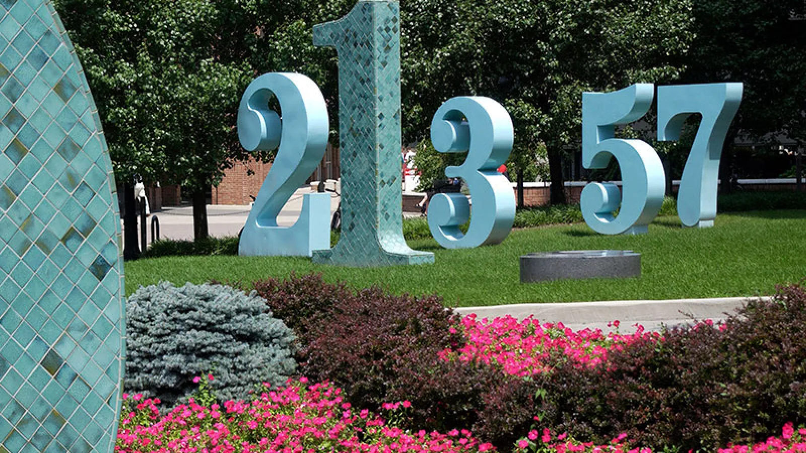 Ohio State outdoor sculpture