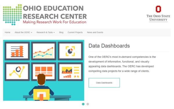 OERC website screen shot