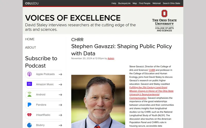 Stephen Gavazzi podcast
