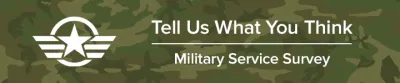 Military Service survey banner