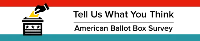 American Ballot Box survey banner