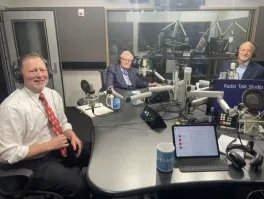 Gee, Rosowsky, and Gavazzi at WOSU studio
